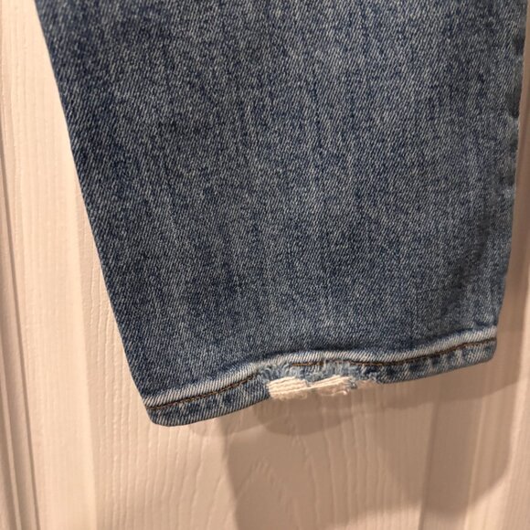 J. Crew Distressed Vintage Crop Medium Wash Jeans - Picture 9 of 10